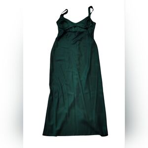 Petal & Pup Strapless Dark Green Dress